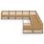Set mobilier de grădină, 10 piese, lemn masiv de pin GartenMobel Dekor