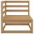 Set mobilier de grădină, 11 piese, lemn masiv de pin GartenMobel Dekor