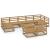 Set mobilier de grădină, 10 piese, lemn masiv pin GartenMobel Dekor