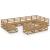 Set mobilier de grădină, 14 piese, lemn masiv de pin GartenMobel Dekor