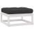 Set mobilier de grădină cu perne, 3 piese, lemn masiv de pin GartenMobel Dekor