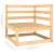 Set mobilier de grădină, 5 piese, cu perne, lemn masiv de pin GartenMobel Dekor