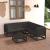 Set mobilier de grădină cu perne, 6 piese, lemn masiv de pin GartenMobel Dekor