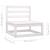 Set mobilier grădină cu perne, 6 piese, alb, lemn masiv de pin GartenMobel Dekor