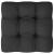 Set mobilier grădină cu perne, 7 piese, negru, lemn masiv pin GartenMobel Dekor