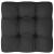 Set mobilier grădină cu perne, 7 piese, negru, lemn masiv pin GartenMobel Dekor