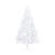 Jumătate brad Crăciun pre-iluminat cu set globuri, alb, 240 cm GartenMobel Dekor