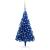 Brad Crăciun pre-iluminat cu set globuri, albastru, 150 cm, PVC GartenMobel Dekor