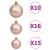 Brad Crăciun pre-iluminat cu set globuri, negru, 240 cm, PVC GartenMobel Dekor