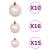 Brad Crăciun pre-iluminat cu set globuri, negru, 240 cm, PVC GartenMobel Dekor