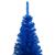 Brad Crăciun pre-iluminat cu set globuri, albastru, 210 cm, PVC GartenMobel Dekor