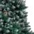 Brad Crăciun artificial pre-iluminat globuri/conuri pin, 210 cm GartenMobel Dekor