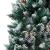 Brad Crăciun artificial pre-iluminat globuri/conuri pin, 210 cm GartenMobel Dekor