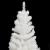 Brad Crăciun pre-iluminat artificial, set globuri, alb, 90 cm GartenMobel Dekor