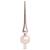 Brad Crăciun pre-iluminat artificial, set globuri, alb, 120 cm GartenMobel Dekor