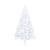 Jumătate brad Crăciun pre-iluminat cu set globuri, alb, 210 cm GartenMobel Dekor