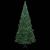 Brad de Crăciun pre-iluminat cu set globuri, verde, 240 cm, L GartenMobel Dekor