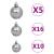 Brad Crăciun pre-iluminat cu set globuri, roz, 240 cm, PVC GartenMobel Dekor
