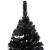 Brad Crăciun pre-iluminat cu set globuri, negru, 240 cm, PVC GartenMobel Dekor