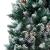 Brad Crăciun artificial pre-iluminat globuri/conuri pin, 210 cm GartenMobel Dekor