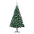 Brad de Crăciun pre-iluminat cu set globuri, verde, 210 cm, PVC GartenMobel Dekor