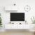 Set dulapuri TV, 3 piese, alb, lemn prelucrat GartenMobel Dekor