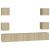 Set de dulapuri TV, 6 piese, stejar sonoma, lemn prelucrat GartenMobel Dekor