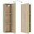 Set de dulapuri TV, 3 piese, stejar sonoma, lemn prelucrat GartenMobel Dekor