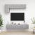 Set de dulapuri TV, 5 piese, gri beton, lemn prelucrat GartenMobel Dekor