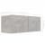 Set de dulapuri TV, 4 piese, gri beton, lemn prelucrat GartenMobel Dekor