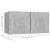 Set de dulapuri TV, 6 piese, gri beton, lemn prelucrat GartenMobel Dekor