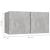 Set de dulapuri TV, 4 piese, gri beton, lemn prelucrat GartenMobel Dekor