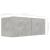 Set de dulapuri TV, 4 piese, gri beton, lemn prelucrat GartenMobel Dekor
