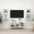 Set de dulapuri TV, 3 piese, alb, lemn prelucrat GartenMobel Dekor