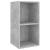 Set dulap TV, 3 piese, gri beton, lemn prelucrat GartenMobel Dekor