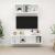 Set de dulapuri TV, 2 piese, alb, lemn prelucrat GartenMobel Dekor