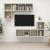 Set de dulapuri TV, 4 piese, stejar sonoma, lemn prelucrat GartenMobel Dekor