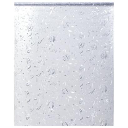 Folie fereastră, model sablat cu flori, 90x500 cm, PVC GartenMobel Dekor