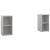 Dulapuri TV 2 buc gri beton, 72x35x36,5 cm lemn prelucrat GartenMobel Dekor