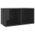 Dulapuri TV 2 buc gri extralucios 72x35x36,5 cm lemn prelucrat GartenMobel Dekor
