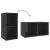 Dulapuri TV 2 buc gri extralucios 72x35x36,5 cm lemn prelucrat GartenMobel Dekor