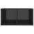 Dulapuri TV 2 buc gri extralucios 72x35x36,5 cm lemn prelucrat GartenMobel Dekor