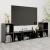 Set de dulapuri TV, 6 piese, gri extralucios, lemn prelucrat GartenMobel Dekor
