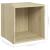 Set de dulapuri TV, 8 piese, stejar sonoma, lemn prelucrat GartenMobel Dekor