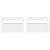 Noptiere cu LED-uri, 2 buc., alb, 60x35x40 cm GartenMobel Dekor
