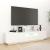 Comodă TV cu lumini LED, alb, 180x35x40 cm GartenMobel Dekor