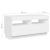 Comodă TV cu lumini LED, alb, 180x35x40 cm GartenMobel Dekor