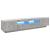 Comodă TV cu lumini LED, gri beton, 200x35x40 cm GartenMobel Dekor