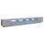 Comodă TV cu lumini LED, gri beton, 300x35x40 cm GartenMobel Dekor