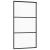 Ușă glisantă cu set feronerie, 102x205 cm, sticlă ESG/aluminiu GartenMobel Dekor